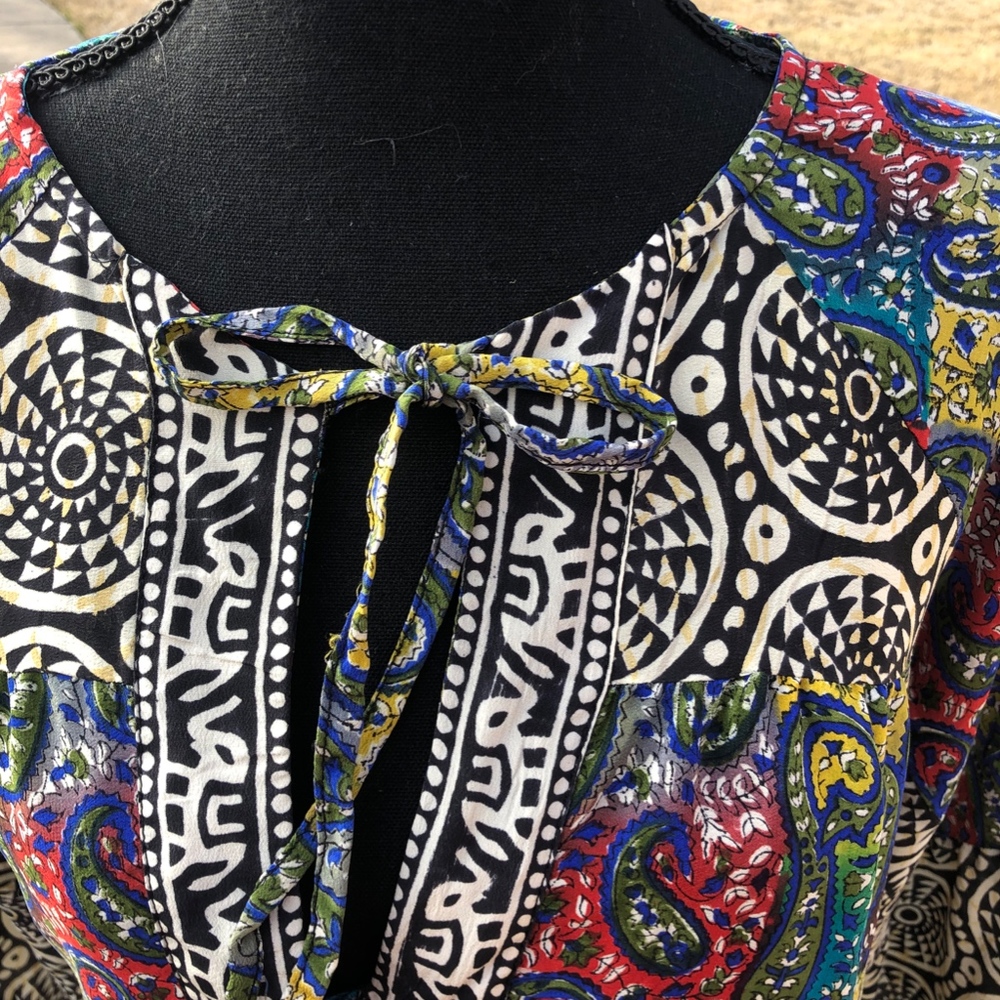 Tolani silk blouse - Picture 4 of 5